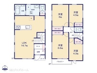 間取図/区画図:図面と異なる場合は現況を優先