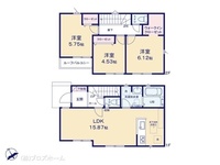 間取図/区画図:図面と異なる場合は現況を優先