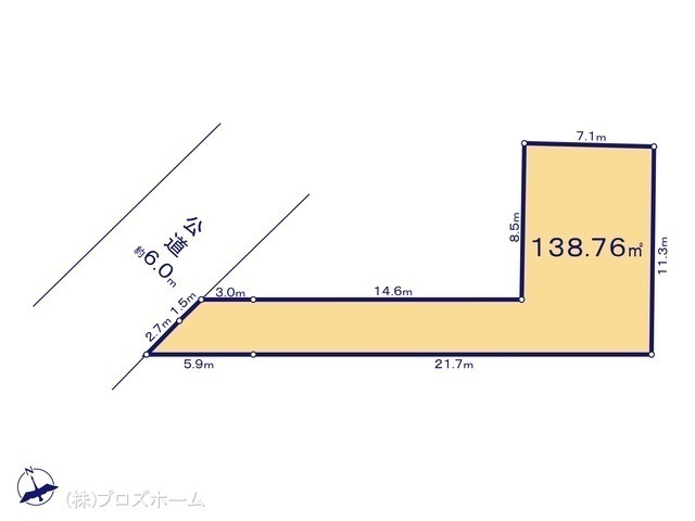 間取図/区画図:図面と異なる場合は現況を優先