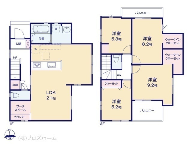 間取図/区画図:図面と異なる場合は現況を優先