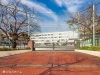 周辺環境:足立区立竹の塚中学校