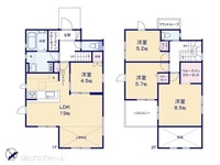 間取図/区画図:図面と異なる場合は現況を優先