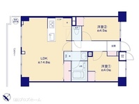 間取図/区画図:図面と異なる場合は現況を優先