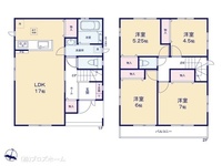 間取図/区画図:図面と異なる場合は現況を優先