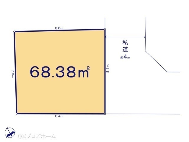間取図/区画図:図面と異なる場合は現況を優先