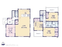 間取図/区画図:図面と異なる場合は現況を優先
