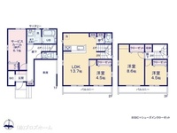 間取図/区画図:図面と異なる場合は現況を優先