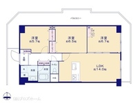 間取図/区画図:図面と異なる場合は現況を優先
