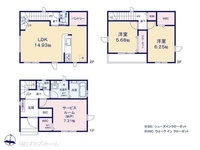 間取図/区画図:図面と異なる場合は現況を優先