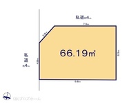 間取図/区画図:図面と異なる場合は現況を優先