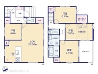 間取図/区画図:図面と異なる場合は現況を優先