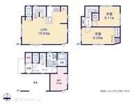 間取図/区画図:図面と異なる場合は現況を優先