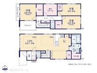 間取図/区画図:図面と異なる場合は現況を優先