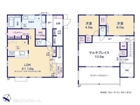 間取図/区画図:図面と異なる場合は現況を優先