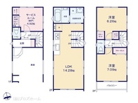 間取図/区画図:図面と異なる場合は現況を優先