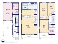 間取図/区画図:図面と異なる場合は現況を優先