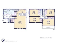 間取図/区画図:図面と異なる場合は現況を優先