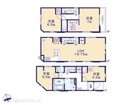 間取図/区画図:図面と異なる場合は現況を優先
