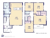 間取図/区画図:図面と異なる場合は現況を優先