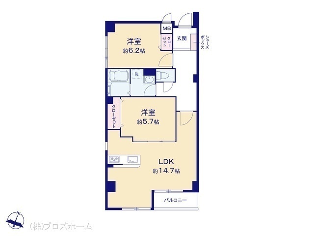 間取図/区画図:図面と異なる場合は現況を優先