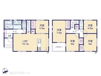 間取図/区画図:図面と異なる場合は現況を優先