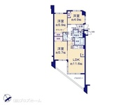 間取図/区画図:図面と異なる場合は現況を優先