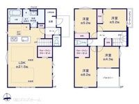 間取図/区画図:図面と異なる場合は現況を優先