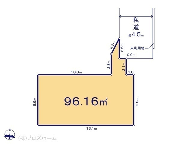 間取図/区画図:図面と異なる場合は現況を優先