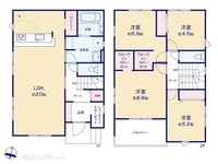 間取図/区画図:図面と異なる場合は現況を優先