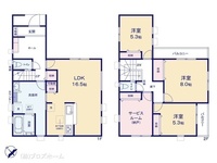 間取図/区画図:図面と異なる場合は現況を優先