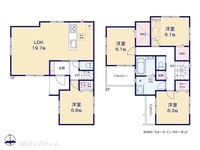 間取図/区画図:図面と異なる場合は現況を優先