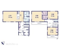 間取図/区画図:図面と異なる場合は現況を優先