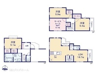 間取図/区画図:図面と異なる場合は現況を優先