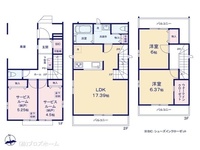 間取図/区画図:図面と異なる場合は現況を優先