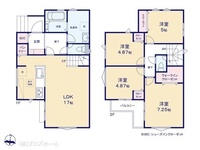 間取図/区画図:図面と異なる場合は現況を優先