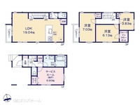 間取図/区画図:図面と異なる場合は現況を優先
